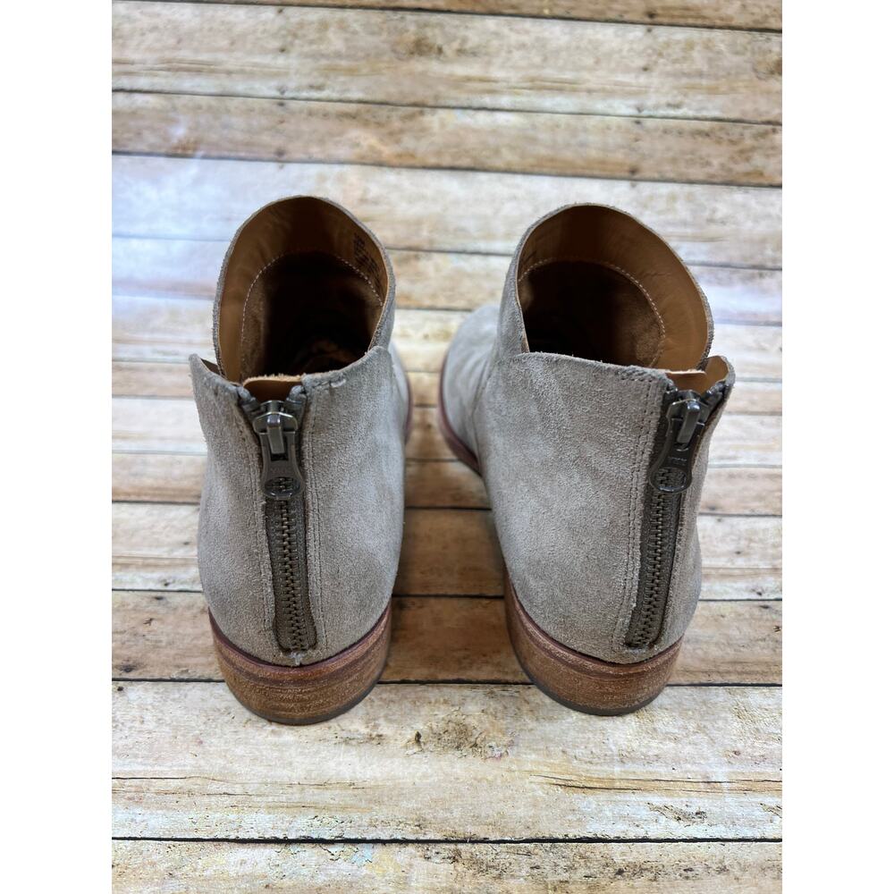 Kork-Ease Ryder Taupe Suede Ankle Booties Boots K53517 Women's Size 10 - Picture 4 of 9